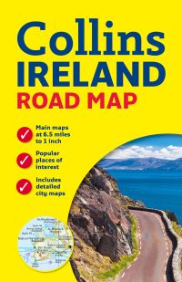 Book Cover for Ireland Road Map by Collins Maps