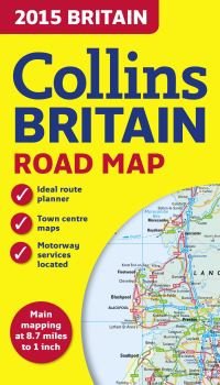 Book Cover for 2015 Collins Map of Britain by Collins Maps