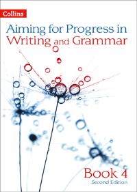 Book Cover for Aiming for Progress in Writing and Grammar. Book 4 by Caroline BentleyDavies