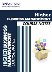 Book Cover for CfE Higher Business Management Course Notes by Lee Coutts