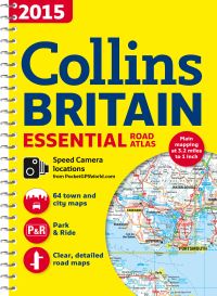 Book Cover for 2015 Collins Britain Essential Road Atlas by Collins Maps