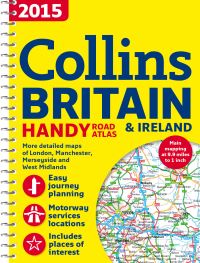 Book Cover for 2015 Collins Handy Road Atlas Britain by Collins Maps
