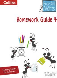 Book Cover for Busy Ant Maths. Homework Guide 4 by Jeanette Mumford, Sandra Roberts, Jo Power OKeefe, Elizabeth Jurgensen