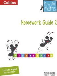 Book Cover for Busy Any Maths. Homework Guide 2 by Louise Wallace, Cherri Moseley, Nicola Morgan, Caroline Clissold, Jo Power