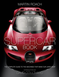 Book Cover for The Supercar Book for Boys by Martin Roach