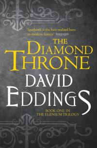 Book Cover for The Diamond Throne by David Eddings