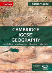 Book Cover for Collins Cambridge IGCSE® Geography. Teacher Guide by John Belfield, Alan Parkinson, Alison Rae, John Rutter