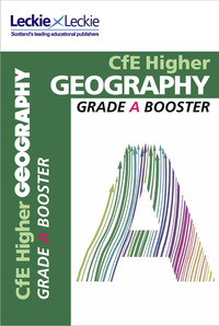 Book Cover for CfE Higher Geography. Grade A Booster by Carly Smith