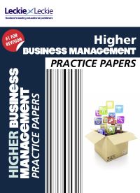Book Cover for Higher Business Management Practice Papers for SQA Exams by Rob Jackson