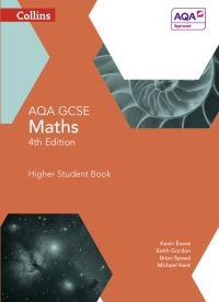 Book Cover for AQA GCSE Maths. Higher Student Book by Kevin Evans, Keith Gordon, Brian Speed, Michael Kent
