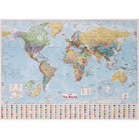 Book Cover for XCOL WORLD WALL MAP TUBED EAS by Judith Kerr
