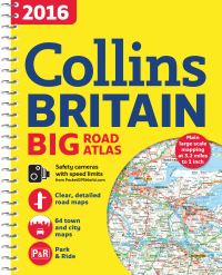 Book Cover for 2016 Collins Big Road Atlas Britain by Collins Maps