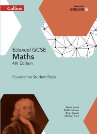 Book Cover for Edexcel GCSE Maths. Foundation Student Book by Kevin Evans, Keith Gordon, Brian Speed, Michael Kent