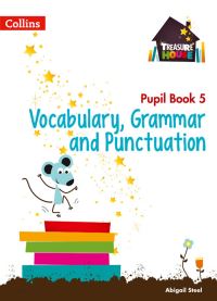Book Cover for Treasure House. Year 5 Vocabulary, Grammar and Punctuation by Abigail Steel