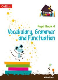 Book Cover for Treasure House. Year 4 Vocabulary, Grammar and Punctuation by Abigail Steel