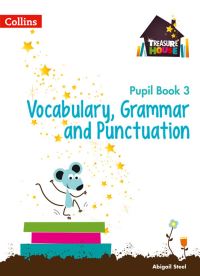 Book Cover for Treasure House. Year 3 Vocabulary, Grammar and Punctuation by Abigail Steel