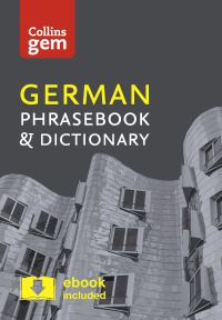 Book Cover for German Phrasebook & Dictionary by Holly Tarbet