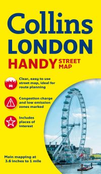 Book Cover for Collins Handy Street Map London by Collins Maps