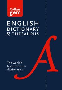 Book Cover for English Dictionary & Thesaurus by 