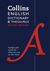 Book Cover for Collins English Dictionary & Thesaurus by 
