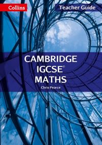 Book Cover for Cambridge IGCSE Maths. Teacher Guide by Chris Pearce