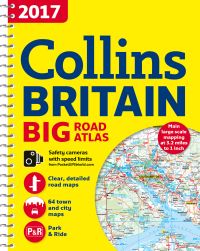 Book Cover for 2017 Collins Britain Big Road Atlas by Collins Maps