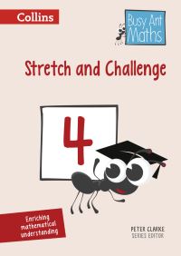 Book Cover for Busy Ant Maths. Stretch and Challenge 4 by Peter Clarke