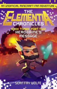 Book Cover for Herobrine's Message by Sean Fay Wolfe
