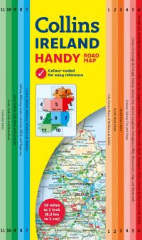 Book Cover for Collins Handy Map Ireland by Collins Maps