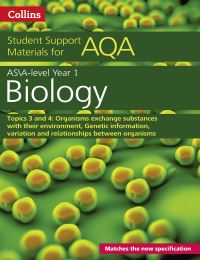 Book Cover for A level/AS Biology Support Materials. Year 1. Organisms Exchange Substances With Their Environment, Genetic Information, Variation and Relationships Between Organisms by Mike Boyle