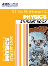 Book Cover for S1 to National 4 Physics by Anna Lee, James éc Writer of S1 to National 4 physics practice question book Spence