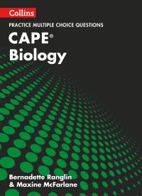 Book Cover for CAPE Biology Multiple Choice Practice by Bernadette Ranglin, Maxine McFarlane