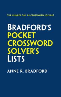 Book Cover for Bradford's Pocket Crossword Solver's Lists by Anne R Bradford