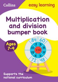 Book Cover for Multiplication & Division Bumper Book. Ages 7-9 by 