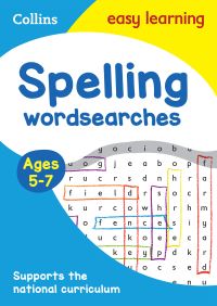 Book Cover for Spelling Word Searches Ages 5-7 by 
