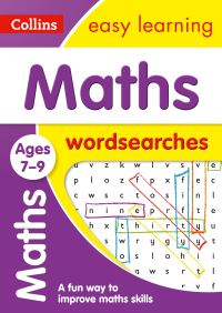 Book Cover for Maths Word Searches Ages 7-9 by Collins Easy Learning