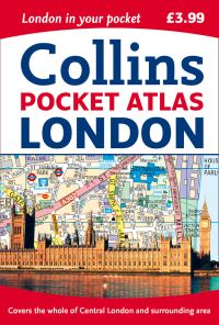 Book Cover for London Pocket Atlas by Collins Maps