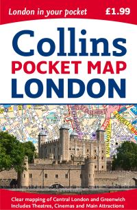 Book Cover for London Pocket Map by Collins Maps