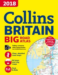 Book Cover for 2018 Collins Big Road Atlas Britain by Collins Maps