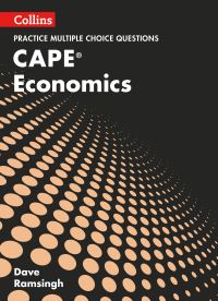 Book Cover for CAPE Economics Multiple Choice Practice by Dave Ramsingh