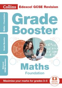Book Cover for Edexcel GCSE Maths Foundation Grade Booster for Grades 3-5 by 