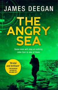Book Cover for The Angry Sea by James Deegan