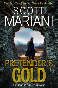 Book Cover for The Pretender's Gold by Scott Mariani