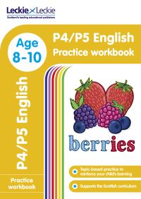 Book Cover for P4/P5 English Practice Workbook by Alison Head