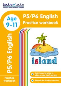 Book Cover for P5/P6 English Practice Workbook by Rachel AxtenHiggs