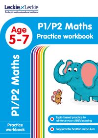 Book Cover for P1/P2 Maths Practice Workbook by Alan Dobbs