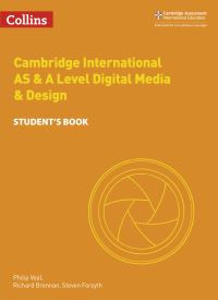Book Cover for Cambridge International AS & A Level Digital Media & Design. Student's Book by Philip Veal, Cambridge Assessment International Education Organisation