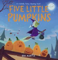 Book Cover for Five Little Pumpkins by Ben Mantle