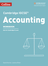 Book Cover for Cambridge IGCSE+ Accounting. Workbook by David Horner, Leanna Oliver