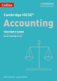 Book Cover for Cambridge IGCSE+ Accounting. Teacher's Guide by David Horner, Leanna Oliver